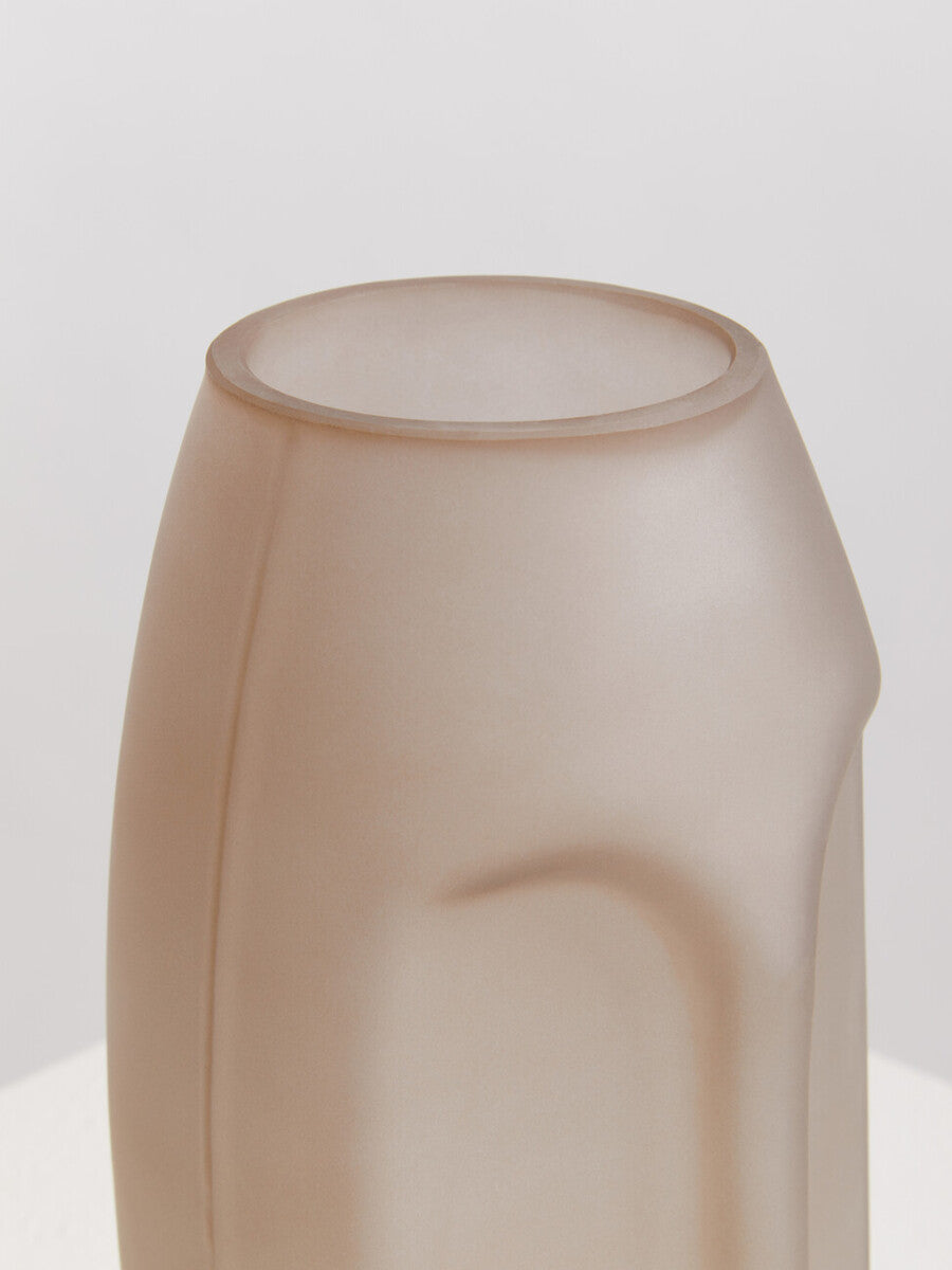 Grey Small Face Design Vase | Viso