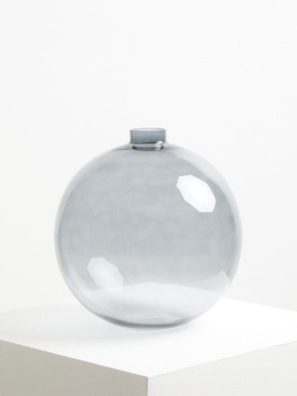 Grey Glass Vase | Bree