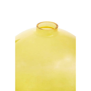 Yellow Glass Vase | Bree