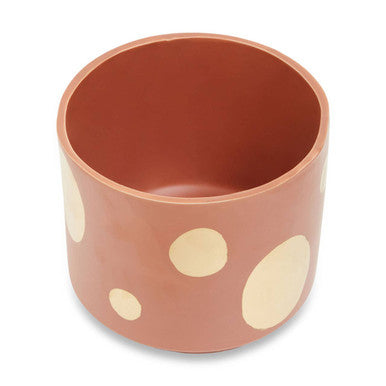 Large Terracotta Gold Spotted Planter | Yuri