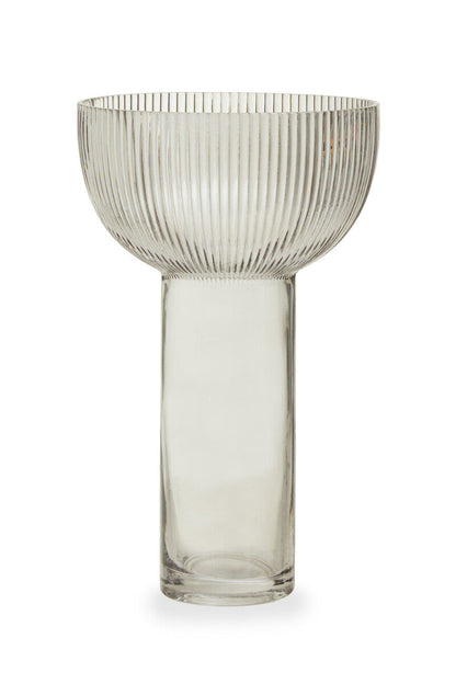 Large Grey Glass Vase | Esma