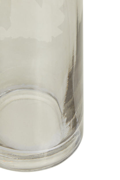 Large Grey Glass Vase | Esma