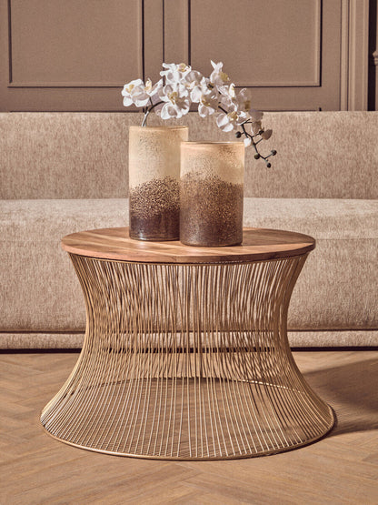 Medium Natural Sand Effect Vase | Chiara