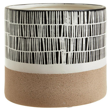 Large Striped Planter | Jada