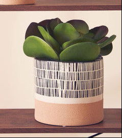Large Striped Planter | Jada