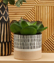 Large Striped Planter | Jada