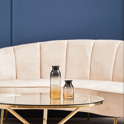 Black and Gold Small Vase | Glynn