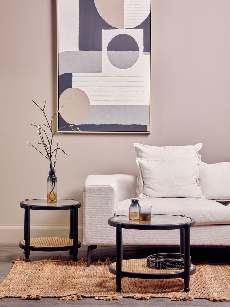 Black and Gold Small Vase | Glynn