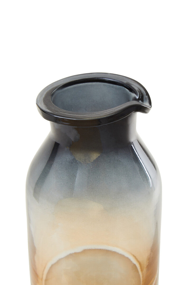Black and Gold Small Vase | Glynn