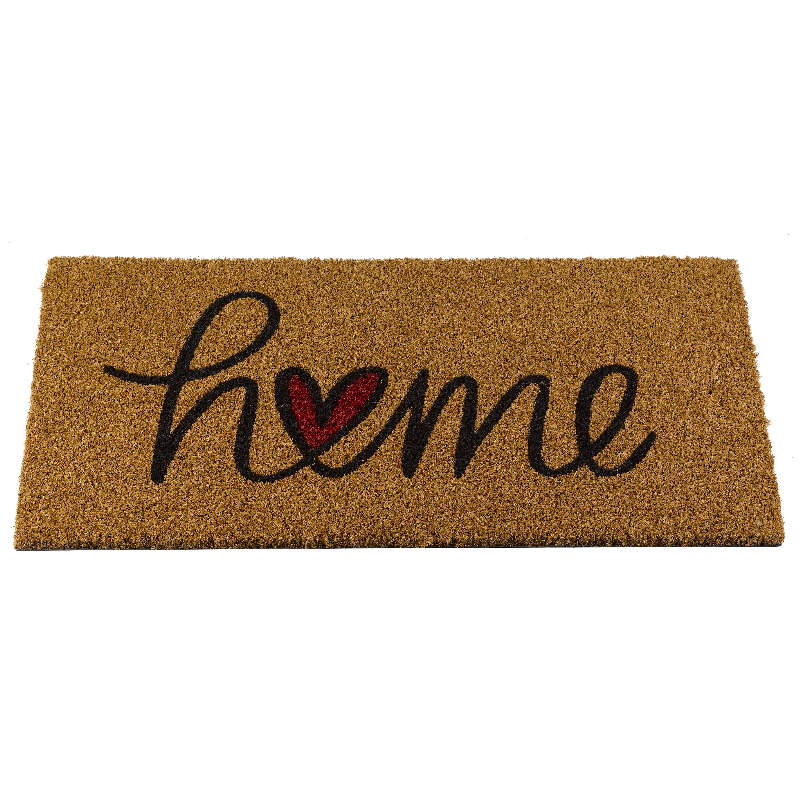 Home Is Where The Heart Is Door Mat 45 x 75cm