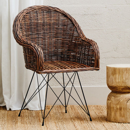 Manado Dark Rattan Chair