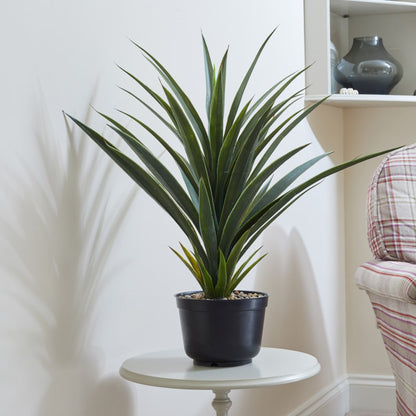 Artificial Spiky Sisal Plant in a sidetable