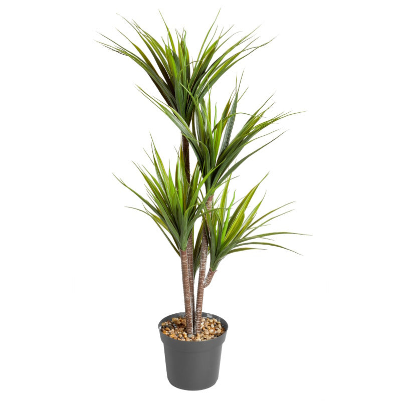 Artificial Dragon Tree Dracaena Marginata Plant 105cm