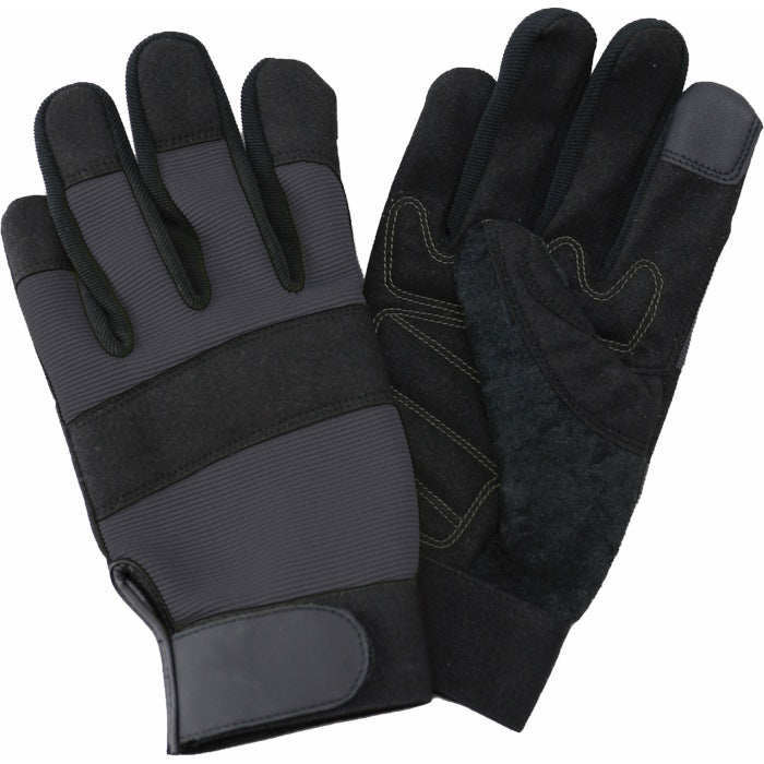 Grey Flex Mens Gardening Gloves Kent and Stowe