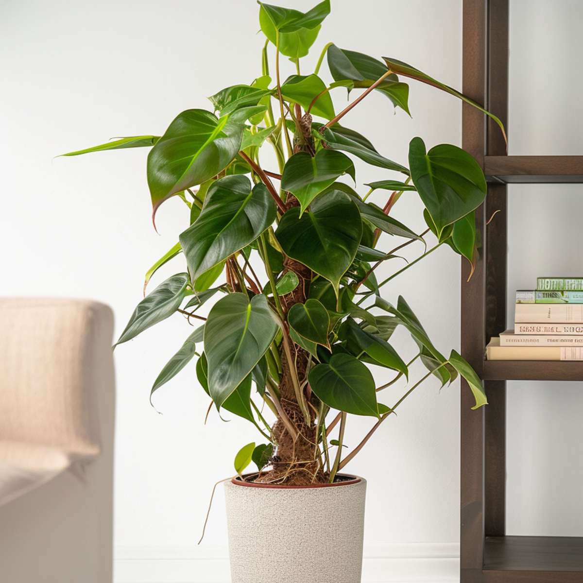 Philodendron Red Emerald Sweetheart Plant - Height 70-80cm