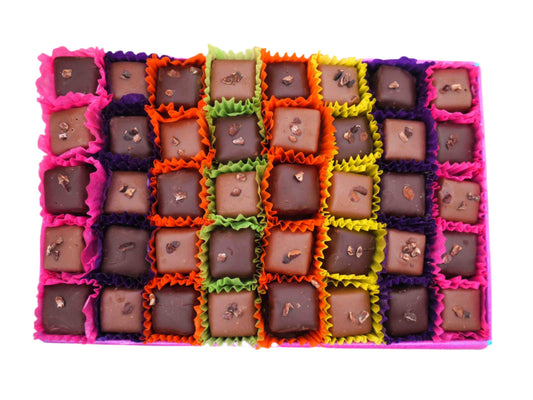 Almond & Hazelnut Pralines - Luxury Handmade Milk & Dark Chocolate