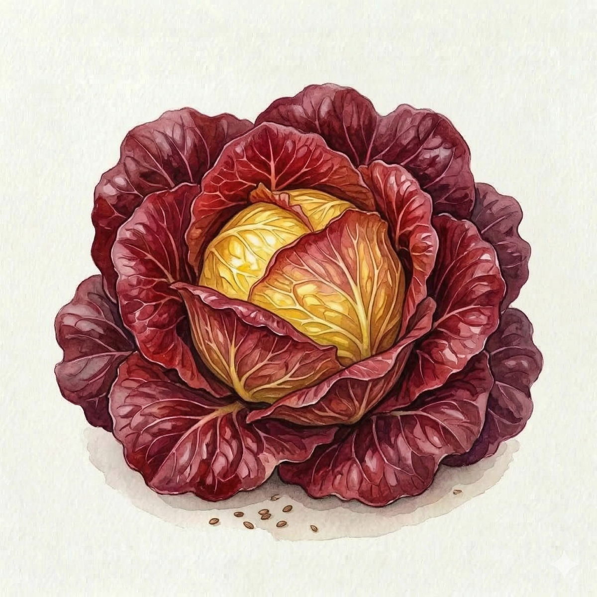 Grow Vibrant Amaze Red Little Gem Lettuce Seeds - 300 Count for a Thriving Garden