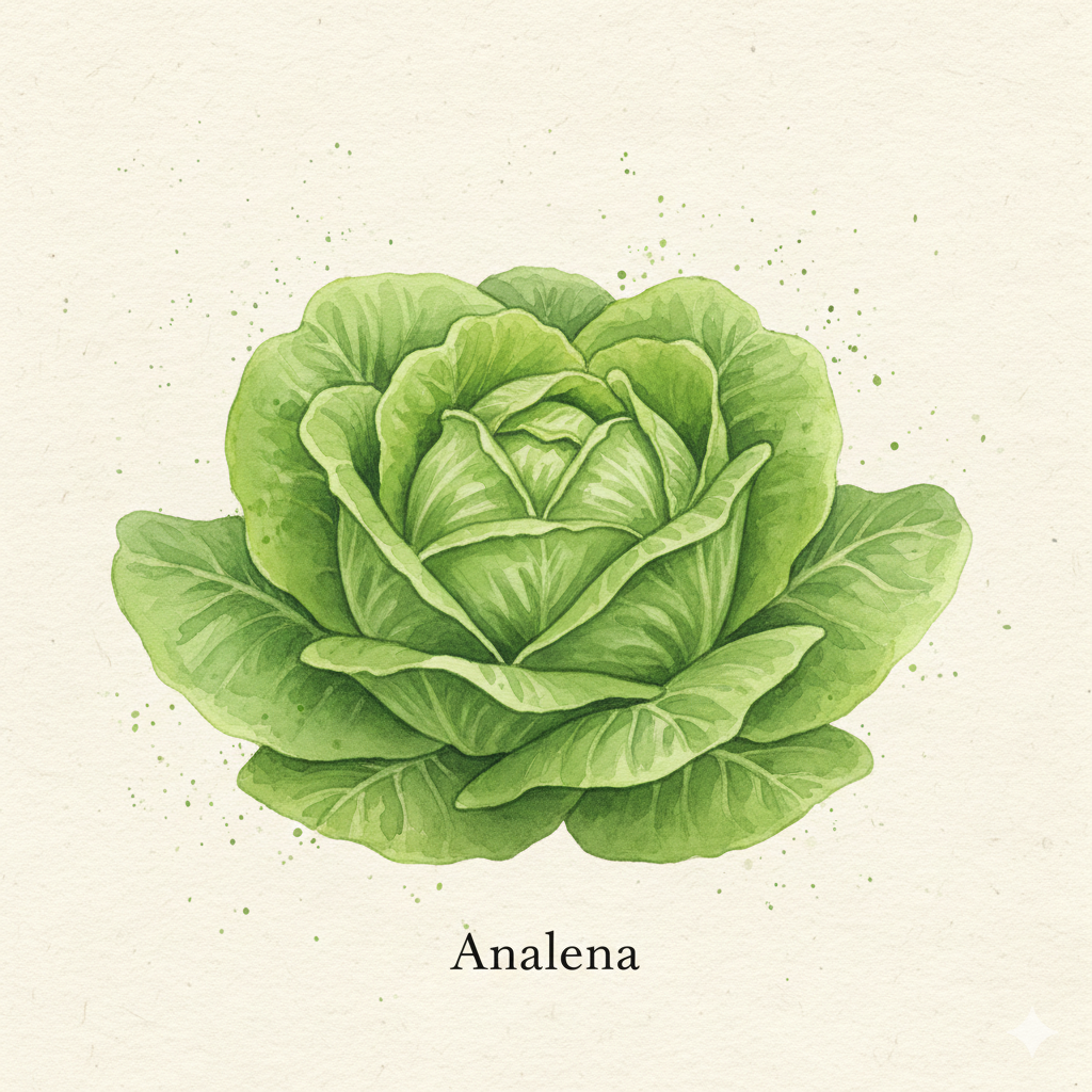 Analena Butterhead Lettuce Seeds - Grow Impressive, Exhibition-Quality Greens at Home