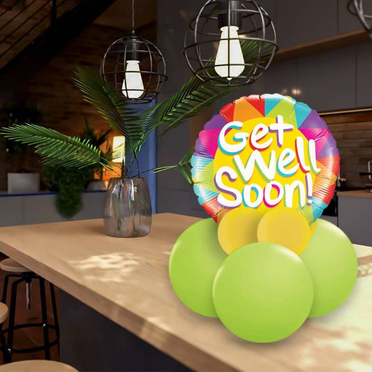 Get Well Soon Balloon Gift Message | Table Decoration