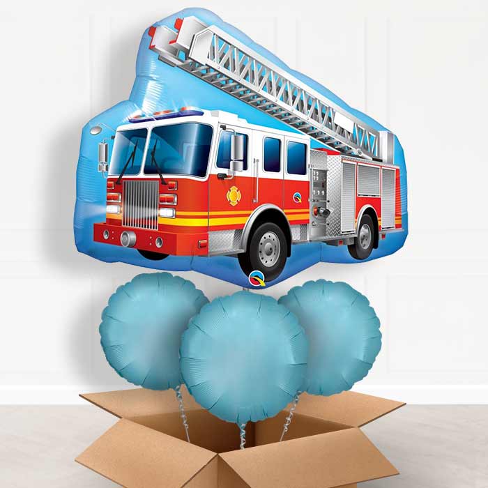 Fire Engine Balloon in a Box