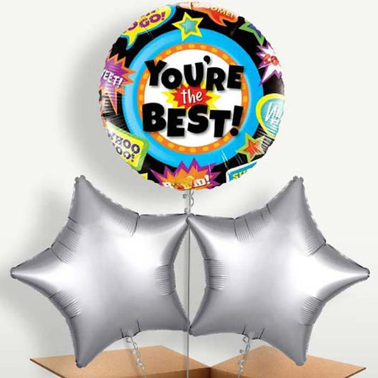 You're the Best Helium Bunch of Balloons | Small Indoor Plants