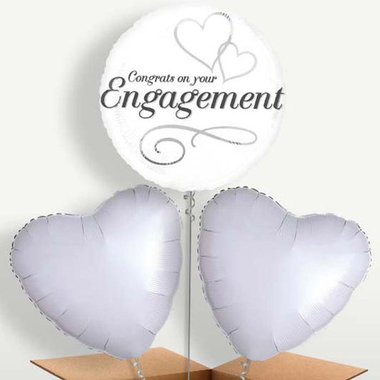 Congratulations Engagement Bunch of Balloons | Small Indoor Plants