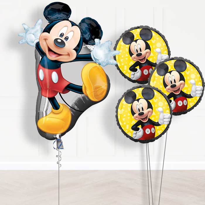 Mickey Mouse Balloon Bouquet in a Box