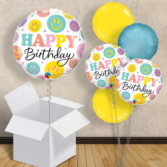 Flower Power Balloons in a Box - 1 Balloon | Small Indoor Plants