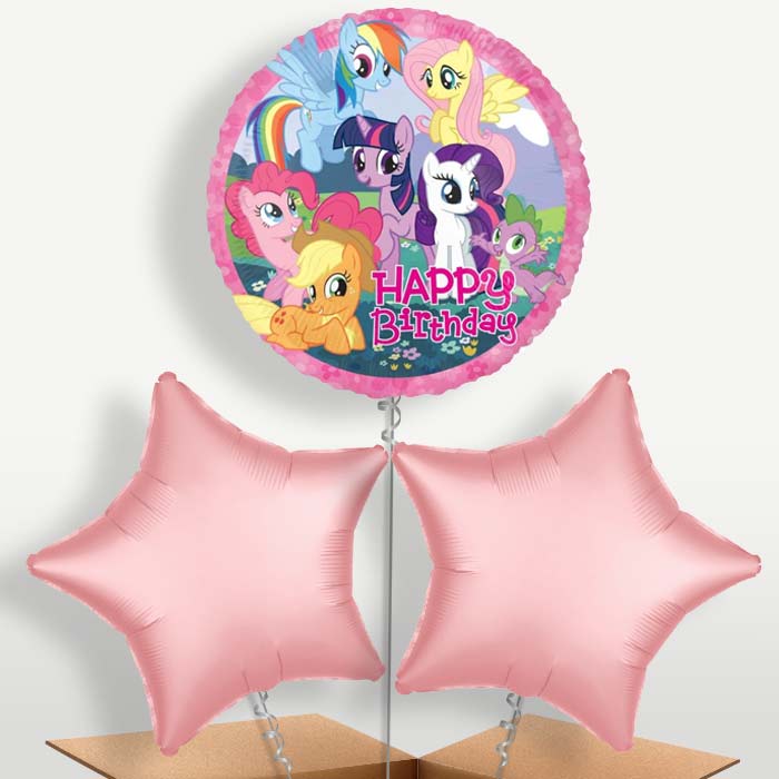 My Little Pony Happy Birthday Bunch of Balloons | Small Indoor Plants
