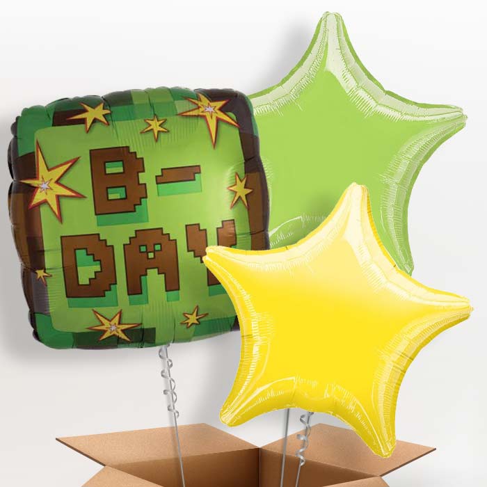 TNT Birthday Balloons in a Box