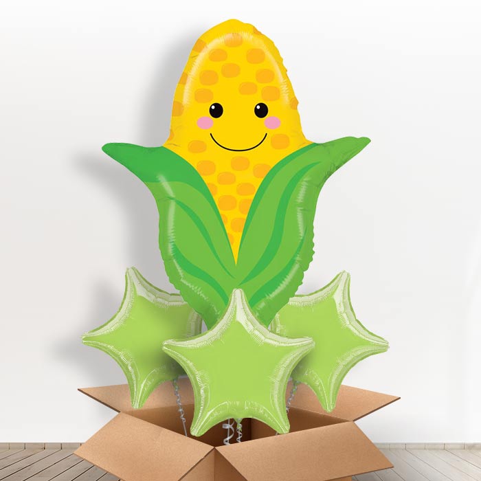 Sweetcorn Giant Balloon in a Box Gift