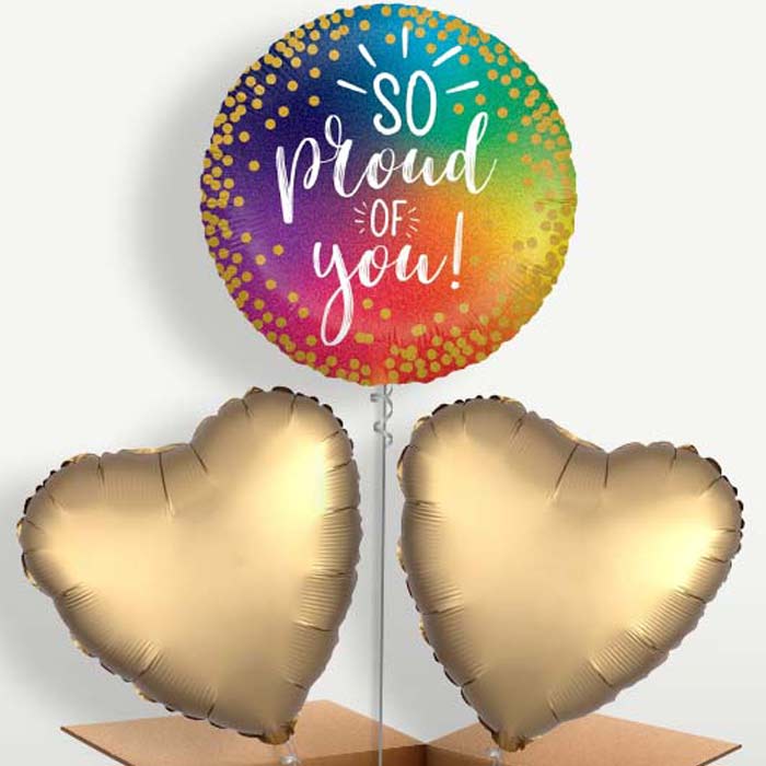 So Proud of You Helium Bunch of Balloons | Small Indoor Plants