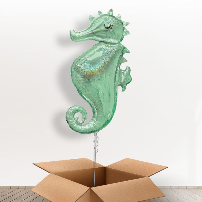 Seahorse Balloon in a Box