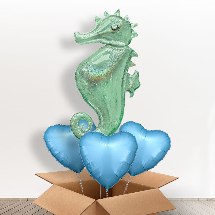 Seahorse Balloon in a Box