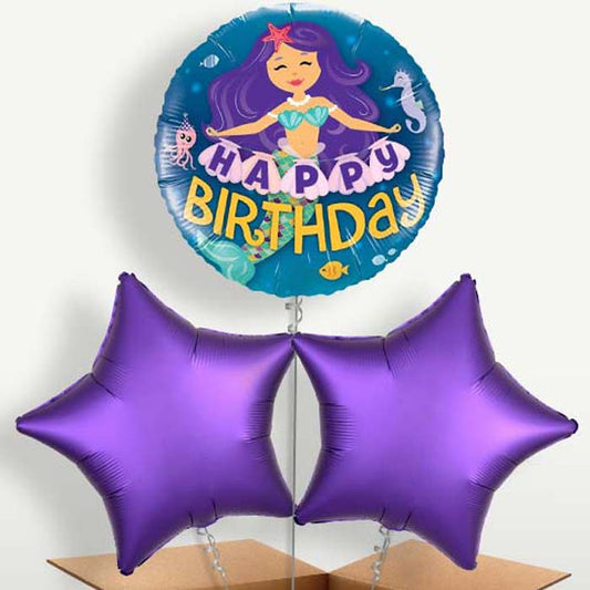 Stars Happy Retirement Helium Bunch of Balloons | Small Indoor Plants