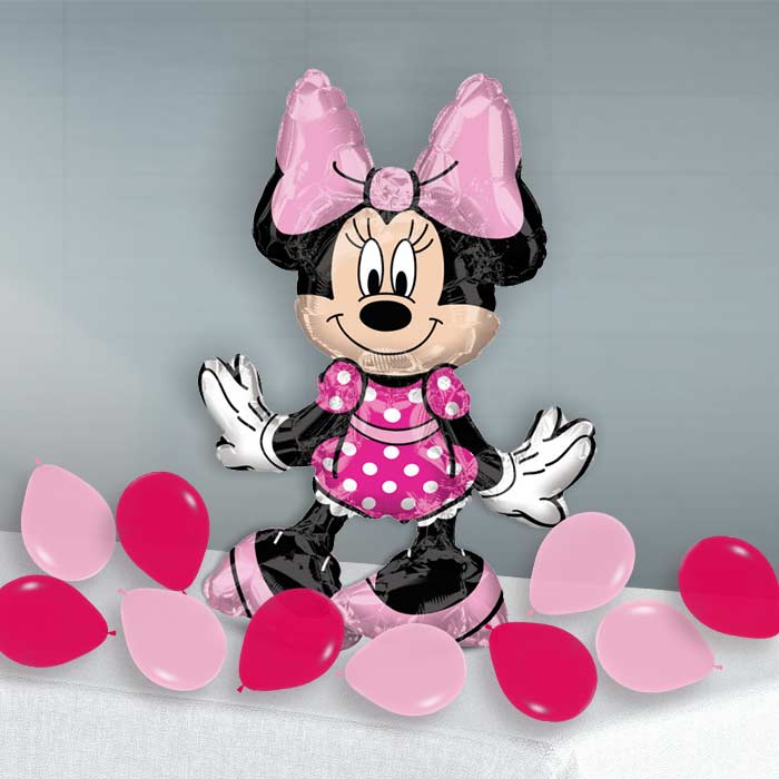 Minnie Mouse Sitter Balloon Package Delivered