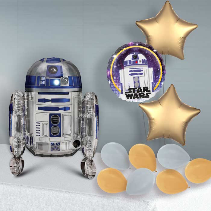 R2D2 Sitter Balloon Package Delivered