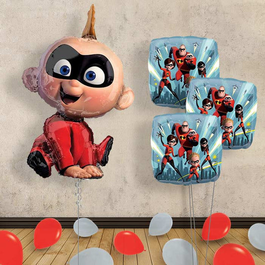 The Incredibles Jack Balloon Bouquet in a Box