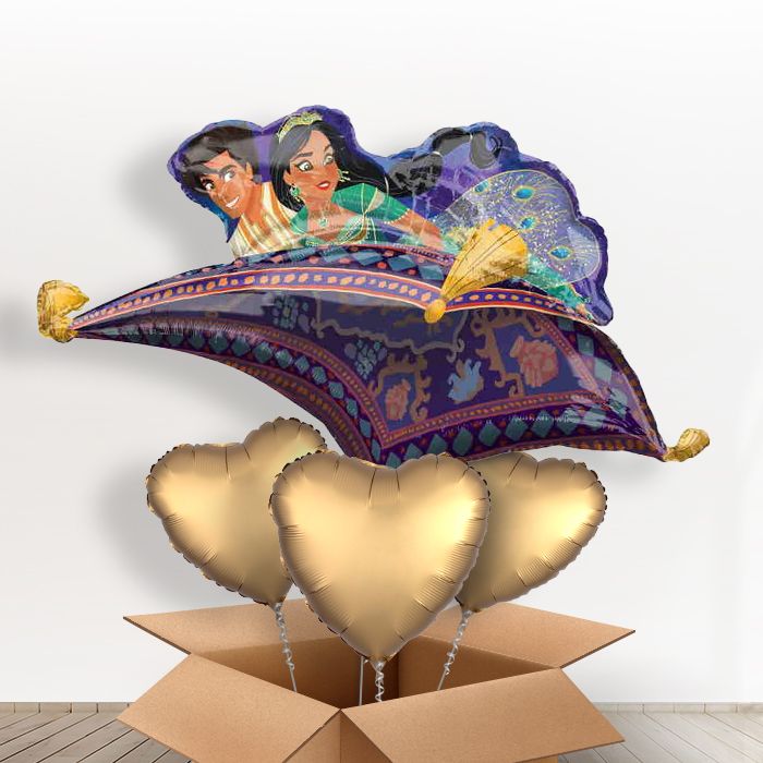 Princess Jasmine Magic Carpet Balloon in a Box