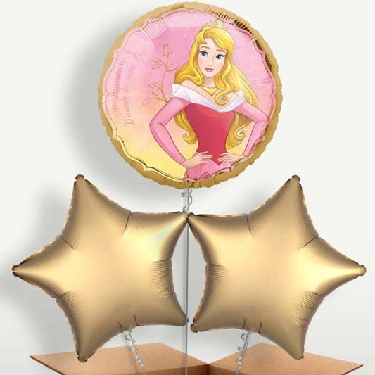 Aurora Sleeping Beauty Bunch of Balloons inflated with Helium | Small Indoor Plants