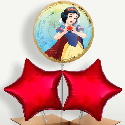 Snow Whites Helium Bunch of Balloons | Small Indoor Plants