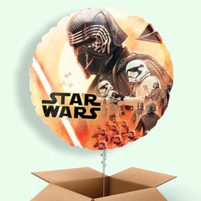 Star Wars Skywalker Helium Balloons Delivered