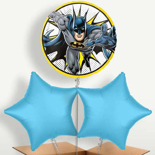 Batman Bunch of Balloons inflated with Helium | Small Indoor Plants