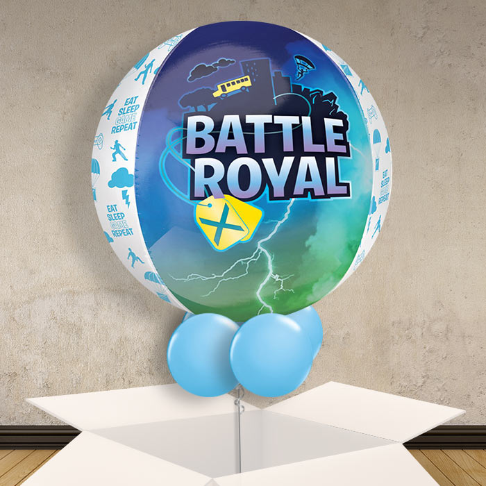 Battle Royal Balloon in a Box Sphere Orbz - Orbz Balloon | Small Indoor Plants