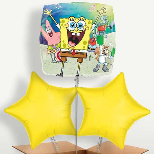 Spongebob Helium Bunch of Balloons | Small Indoor Plants