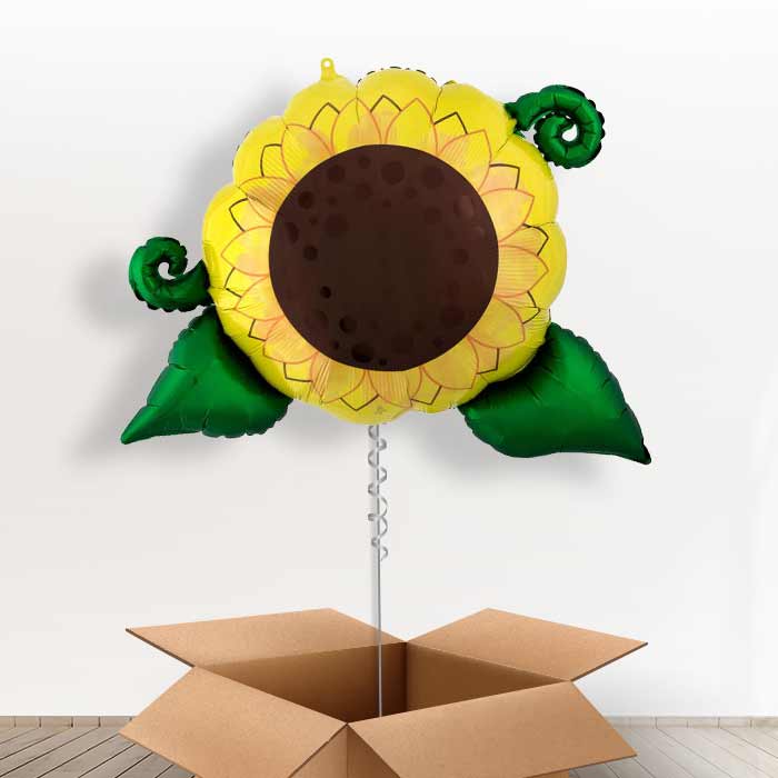 Sunflower Giant Balloon in a Box Gift