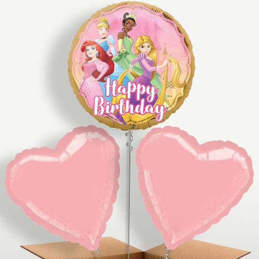 Disney Princess Birthday Trio Balloon Bunch | Small Indoor Plants