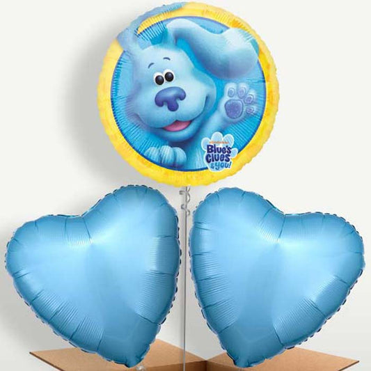 Blues Clues Bunch of Balloons inflated with Helium | Small Indoor Plants