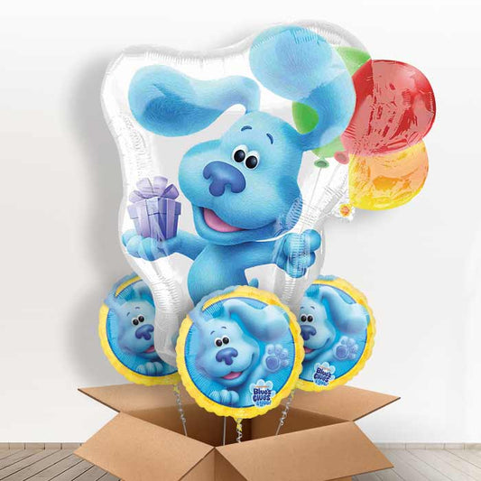 Giant Blue's Clues Helium Balloon in a Box - With 3 Themed Balloons | Small Indoor Plants