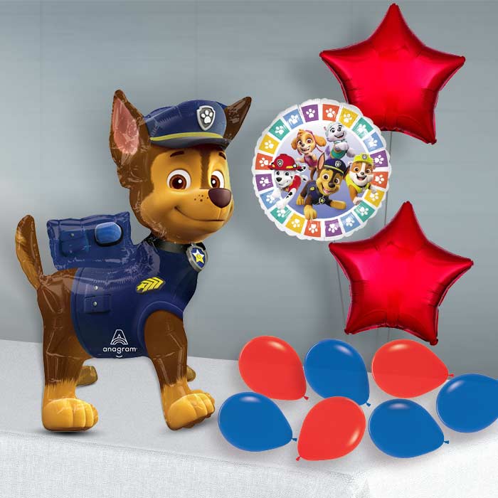 Chase Paw Patrol Sitter Balloon Package Delivered